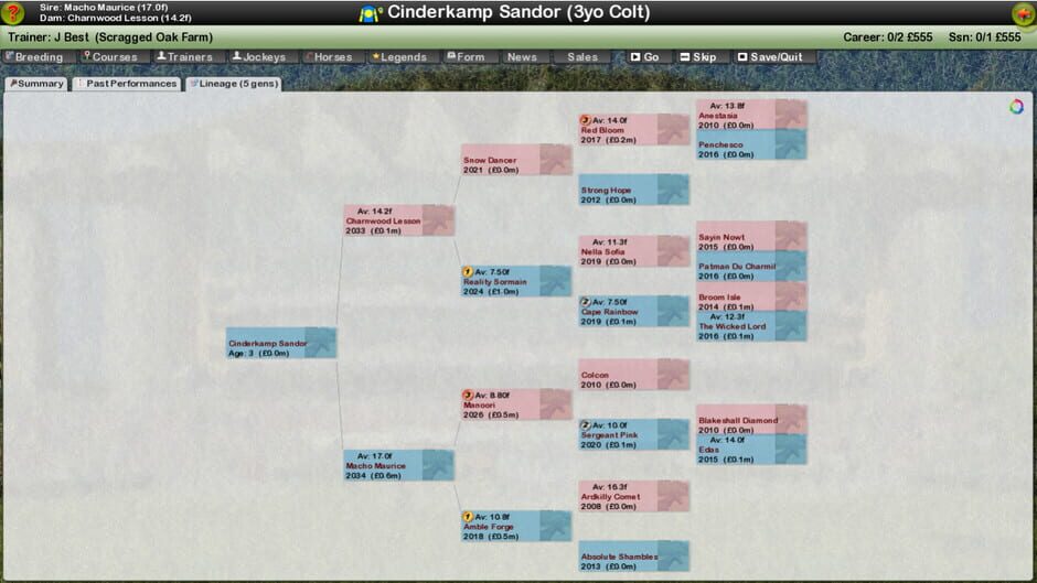 Starters Orders Classic Horse Racing Screenshot