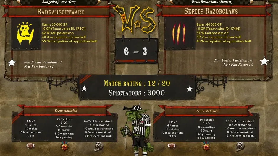 Blood Bowl screenshot 2