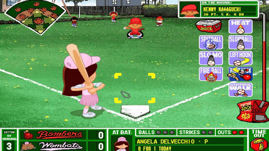 Backyard Baseball Screenshot