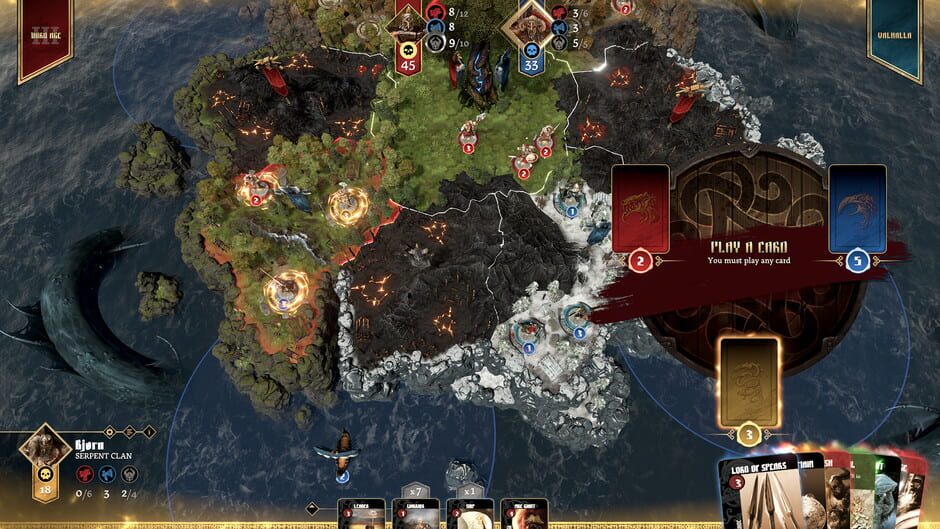 Blood Rage: Digital Edition Screenshot