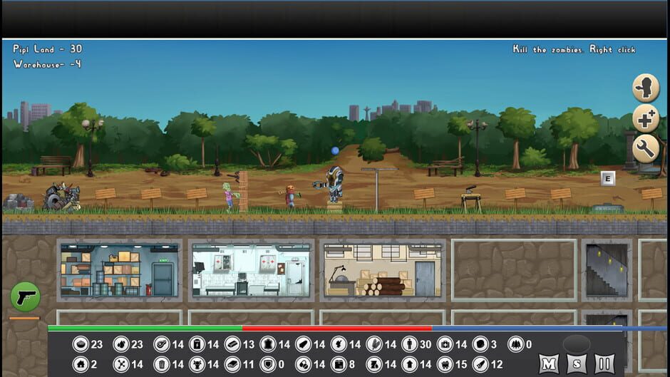 Zombie Defense Shelter Screenshot