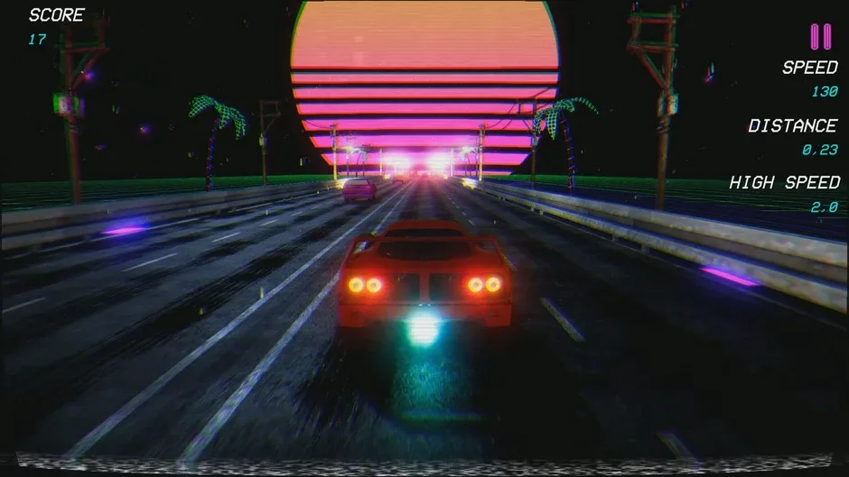 Retrowave, captura de tela 4
