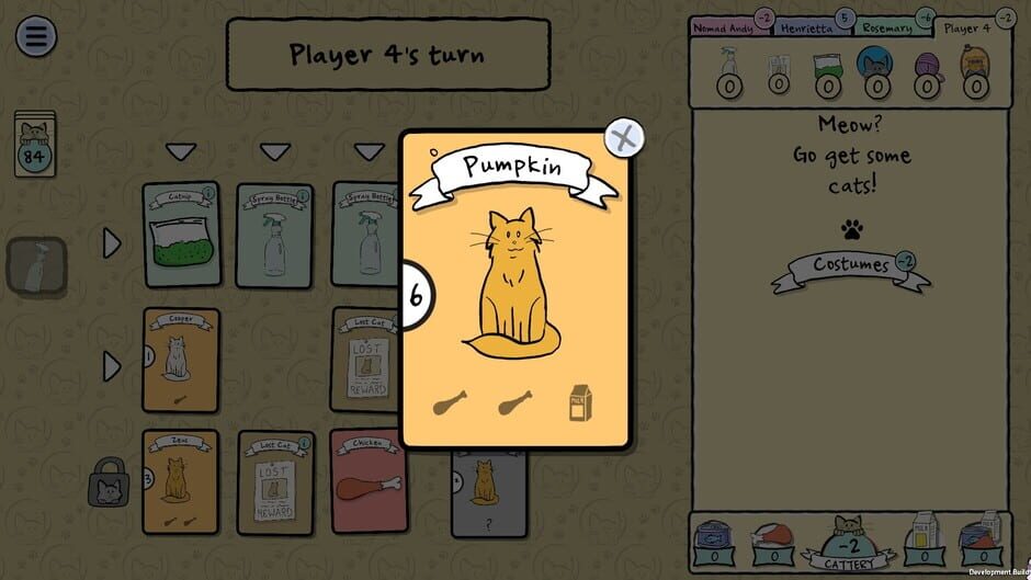 Cat Lady - The Card Game Screenshot