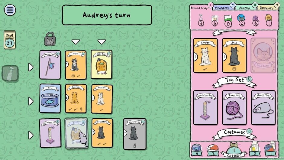 Cat Lady - The Card Game Screenshot