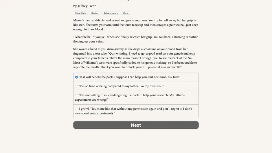 Capture d'écran de l'article