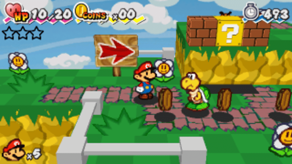 Paper Mario 3D Land Screenshot