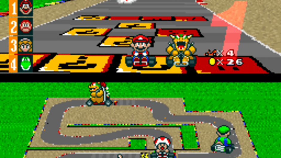 Super Mario Kart Screenshot