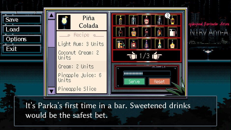 Screenshot N1RV Ann-A: Cyberpunk Bartender Action