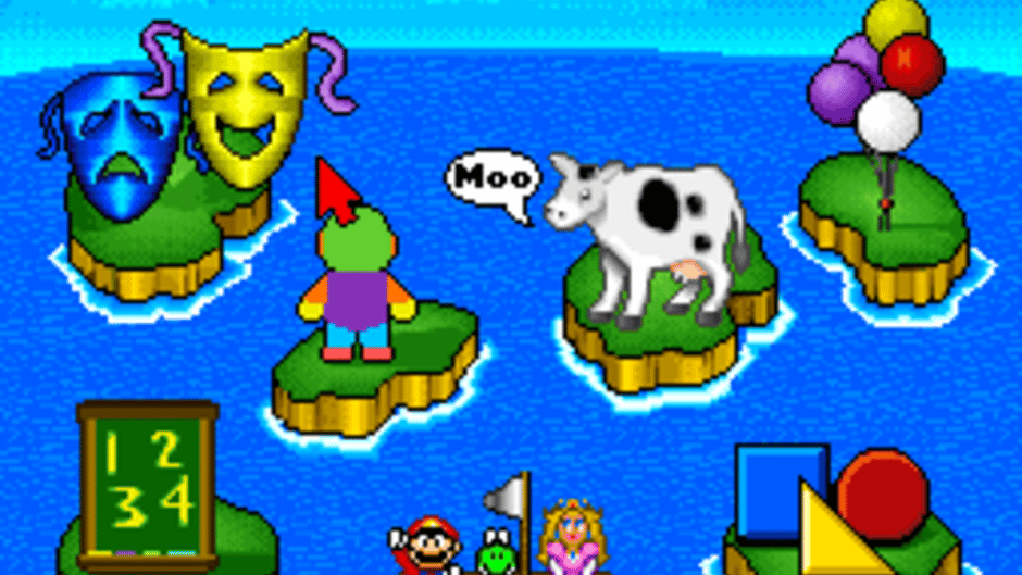 Mario's Early Years! Preschool Fun Screenshot