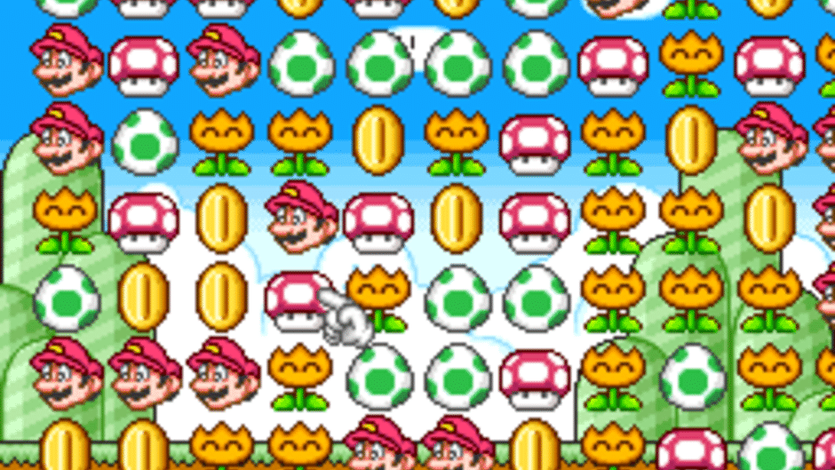 Undake30 SameGame Daisakusen Mario Version Screenshot