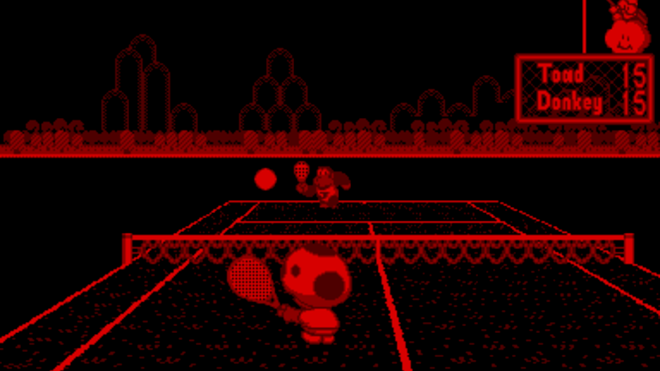 Mario's Tennis Screenshot