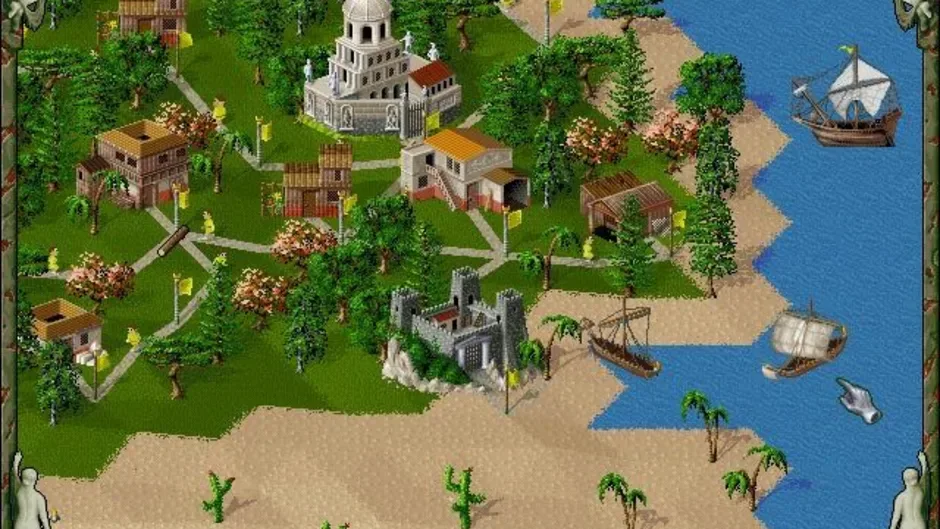 The Settlers II: Veni, Vidi, Vici, captura de tela 4