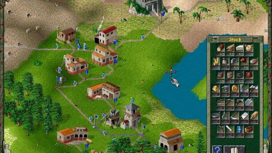 The Settlers II: Veni, Vidi, Vici, captura de tela 5