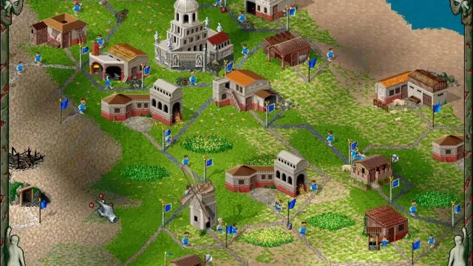 The Settlers II: Veni, Vidi, Vici, captura de tela 3
