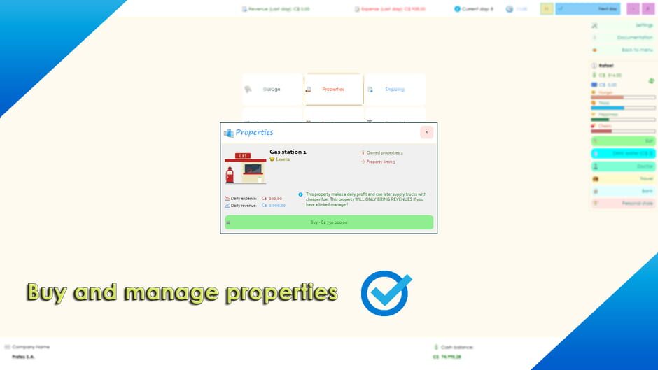 Freight Simulator Screenshot