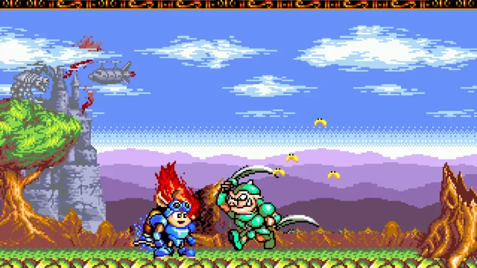 Rocket Knight Adventures, captura de tela 1