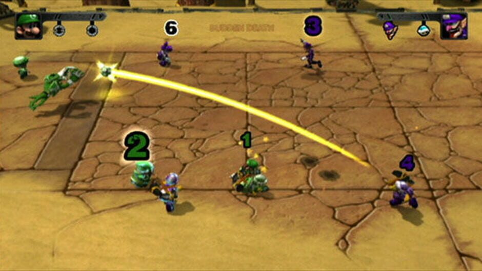 Mario Strikers Charged screenshot 2