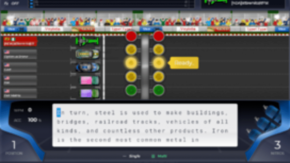 Nitro Type Screenshot