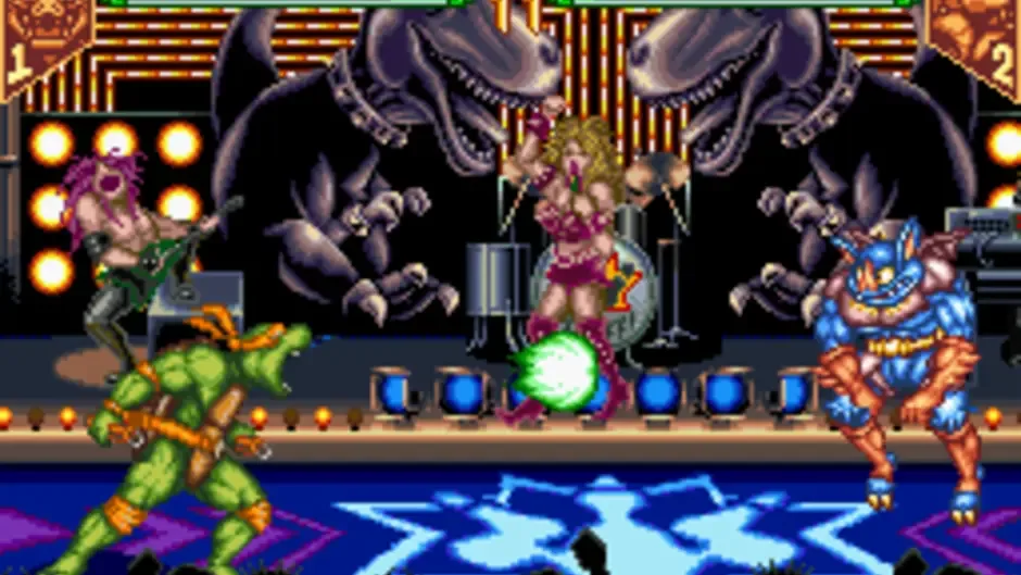 Skärmbild 3 från Teenage Mutant Ninja Turtles: Tournament Fighters