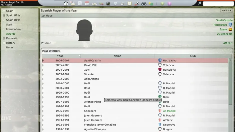 Football Manager 2008, captura de tela 2