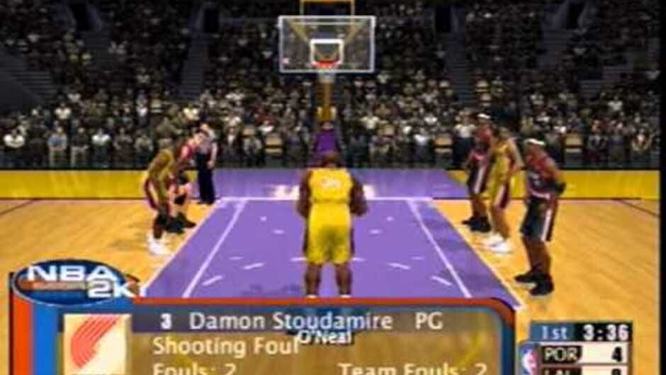 NBA 2K1 screenshot