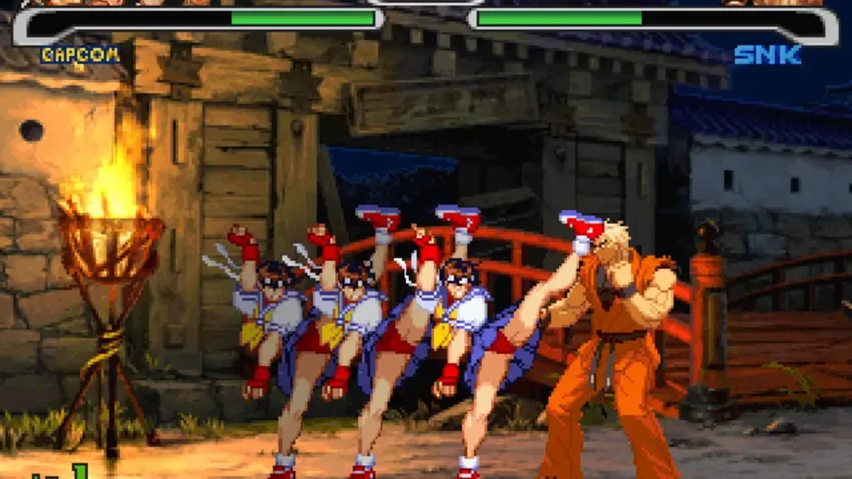 Skärmbild 2 från Capcom vs. SNK: Millennium Fight 2000 Pro