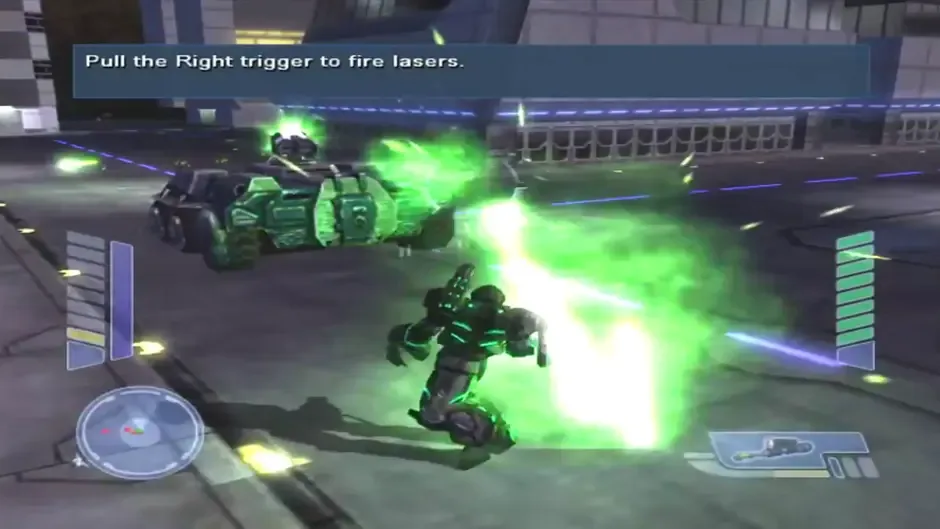 MechAssault 2: Lone Wolf, captura de tela 2