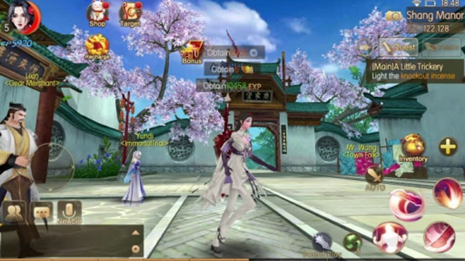 สกรีนช็อตจาก Tale of Swords: Eternal Love (รูปที่ 2)