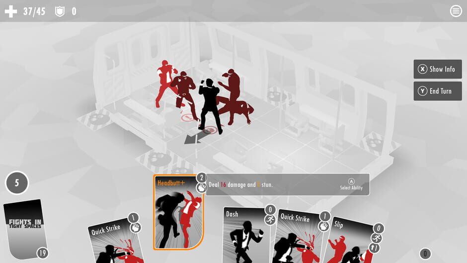 Screenshot Fights in Tight Spaces