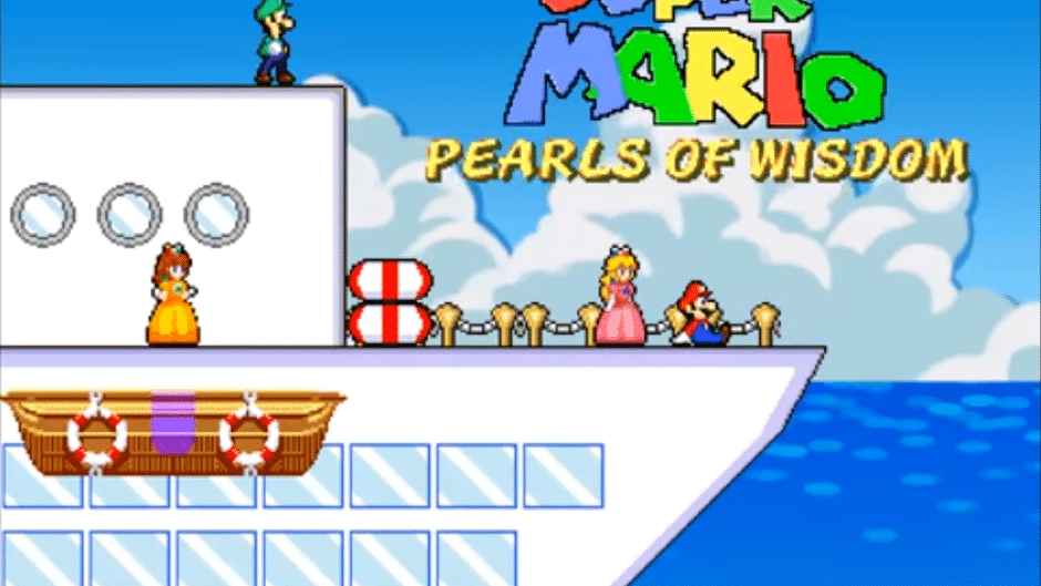 Super Mario Pearls of Wisdom Screenshot