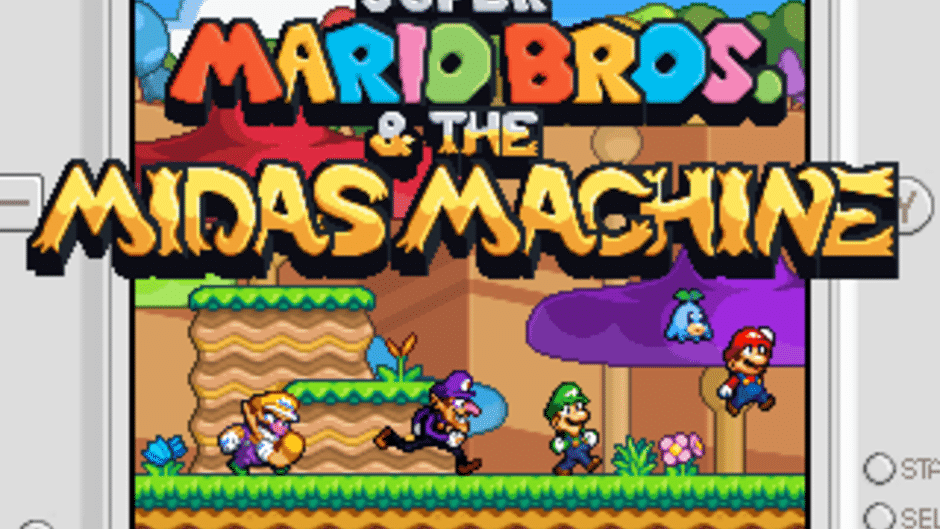 Super Mario Bros. & The Midas Machine Screenshot