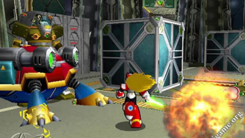 Mega Man X7, captura de tela 1
