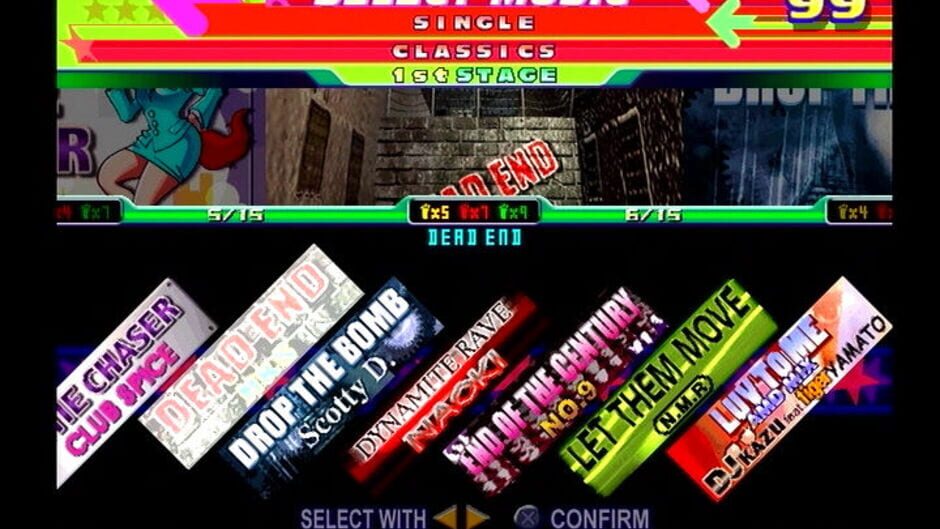 Dance Dance Revolution Konamix screenshot