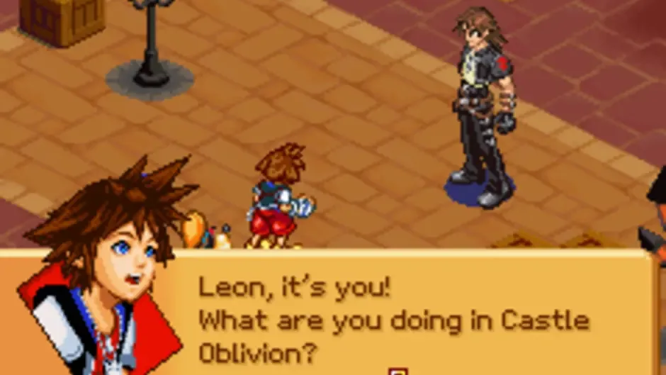 Kingdom Hearts: Chain of Memories, captura de tela 5