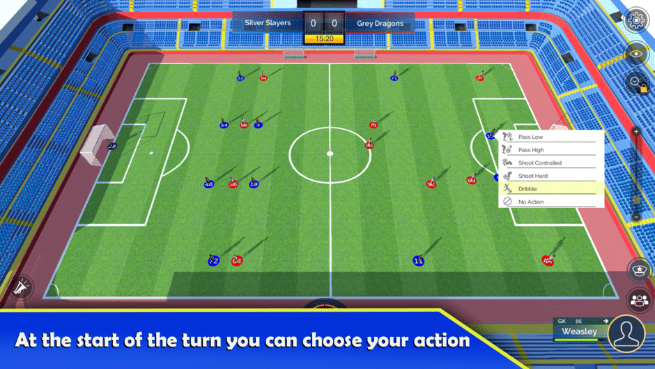 Super Club Soccer Screenshot