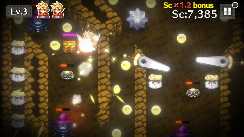 BRAVE PINBALL Screenshot