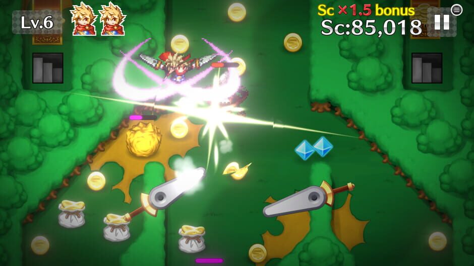 BRAVE PINBALL Screenshot