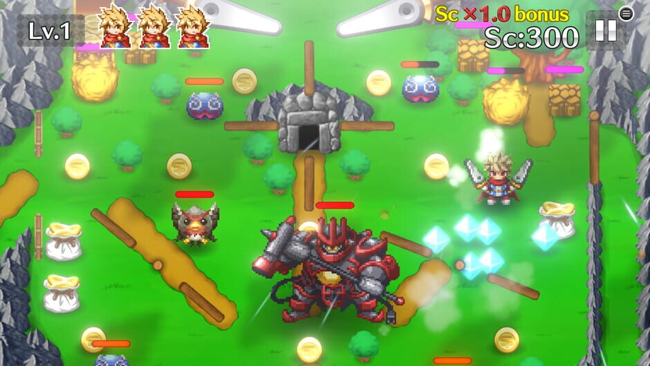 BRAVE PINBALL Screenshot