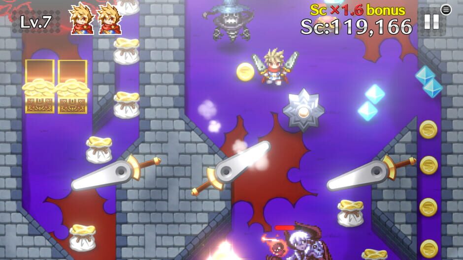 BRAVE PINBALL Screenshot