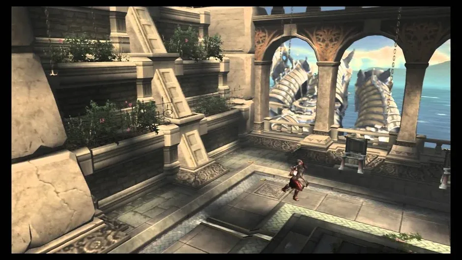 God of War II, captura de tela 1