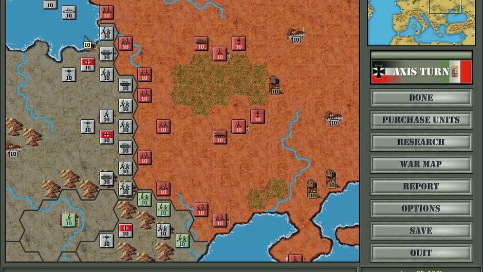 Strategic Command: European Theater Screenshot