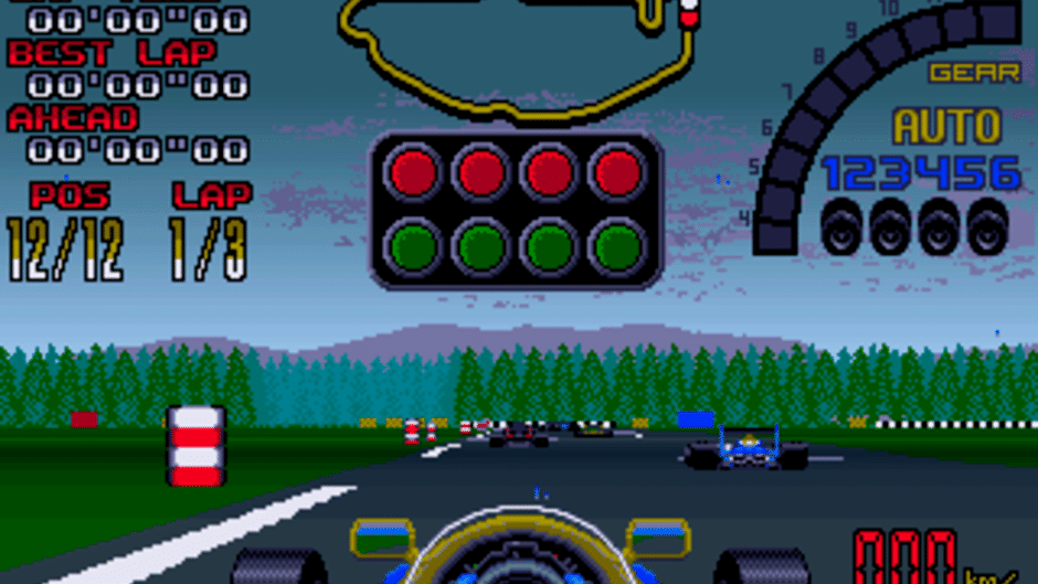Nigel Mansell's World Championship Racing Screenshot