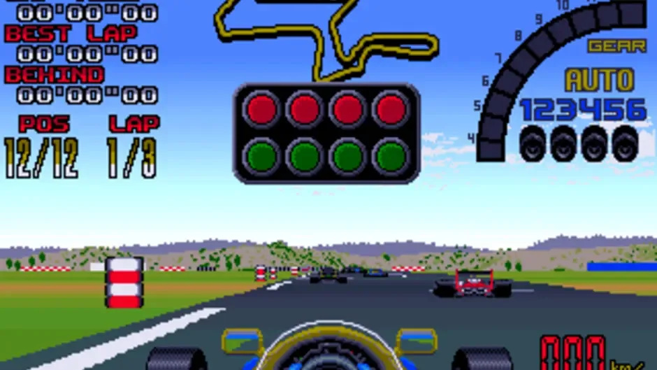 Nigel Mansell's World Championship Racing, captura de tela 2