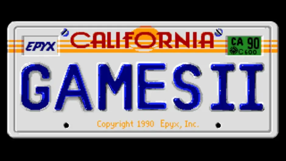 California Games II, captura de tela 1
