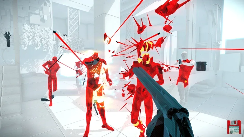 SuperHot: Mind Control Delete, captura de tela 1