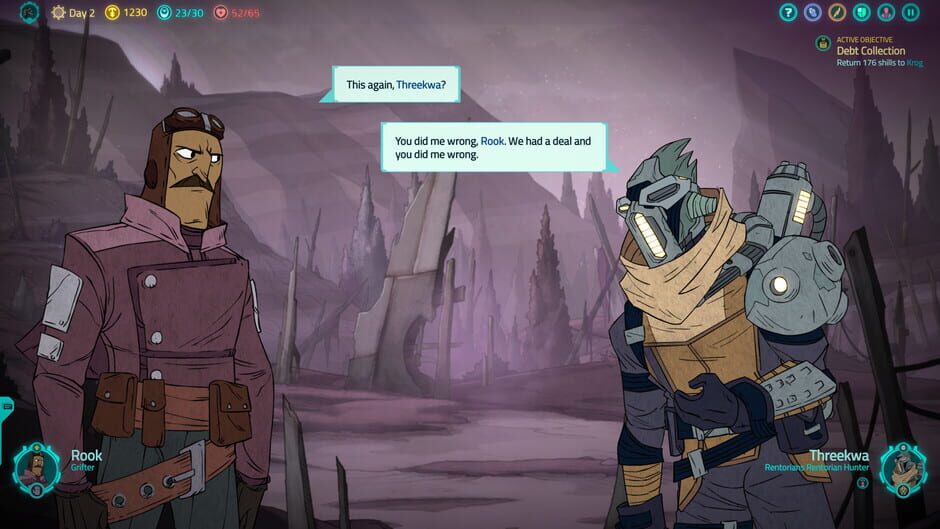 Screenshot Griftlands