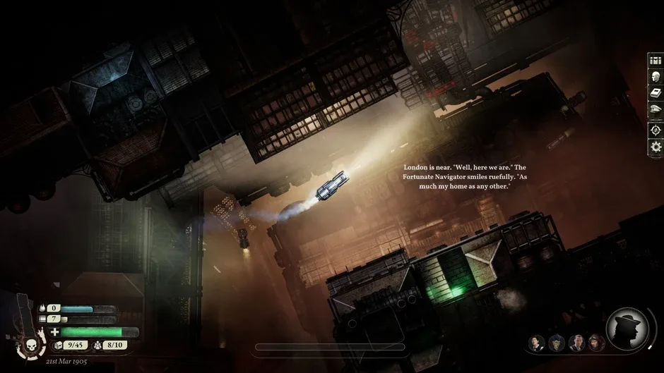 Sunless Skies, captura de tela 5