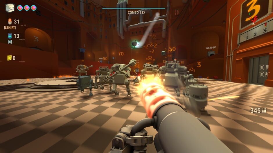 ARMORED HEAD Screenshot
