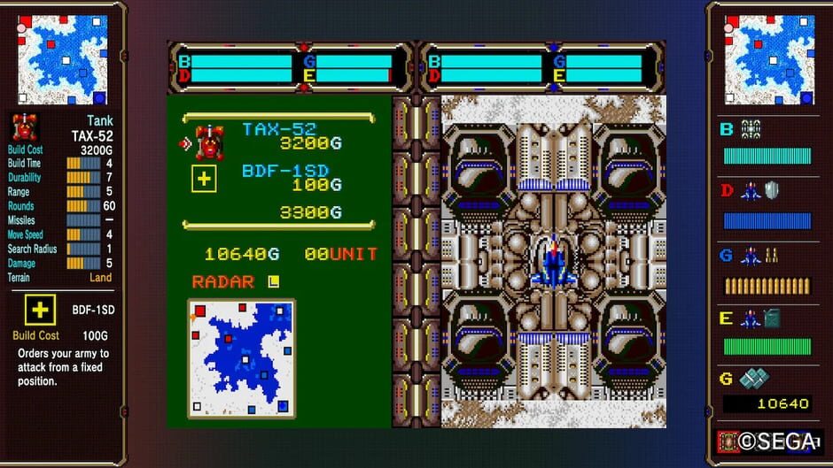 Sega Ages Herzog Zwei screenshot