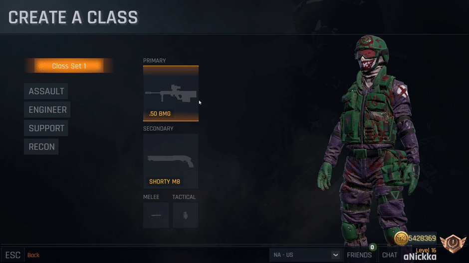 War Identity Screenshot